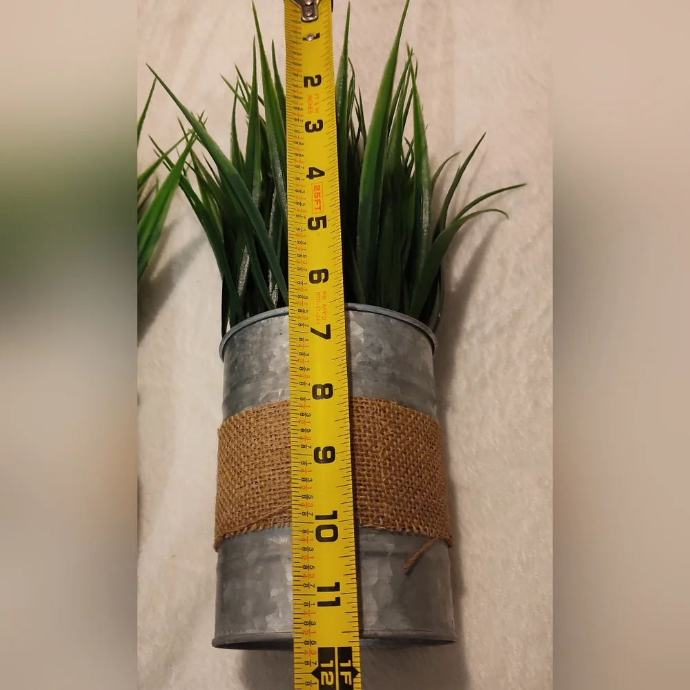 NEW! 2- Artificial Potted Grass Plants